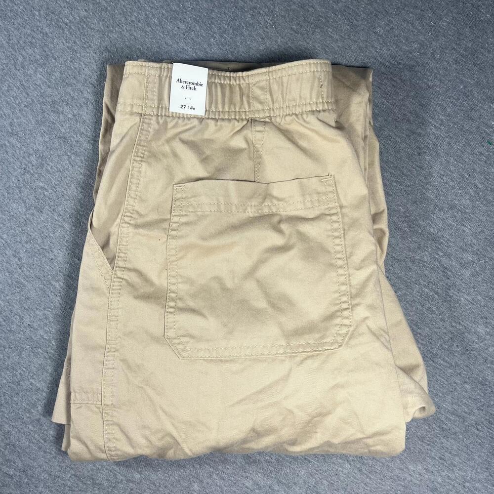 Nwt Abercrombie & Fitch 27/4r womans Casual Pants Beige Size 27